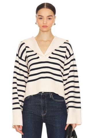 X Anja Dujaković Niam Striped Sweater