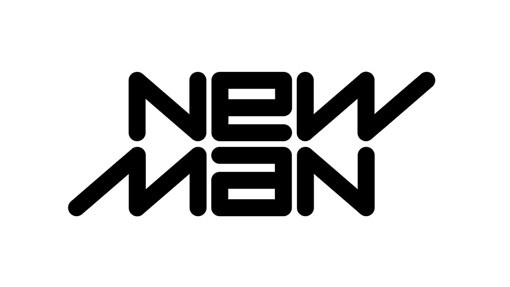 The New Man ambigram logo design