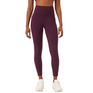 Girlfriend Collective purple gym leggings