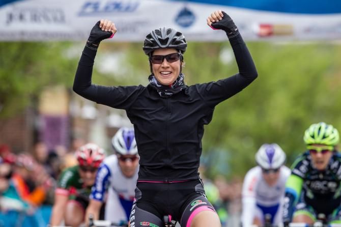 Elena Cecchini (Estado&nbsp;de Mexico&nbsp;Faren) takes the win in Winston Salem.