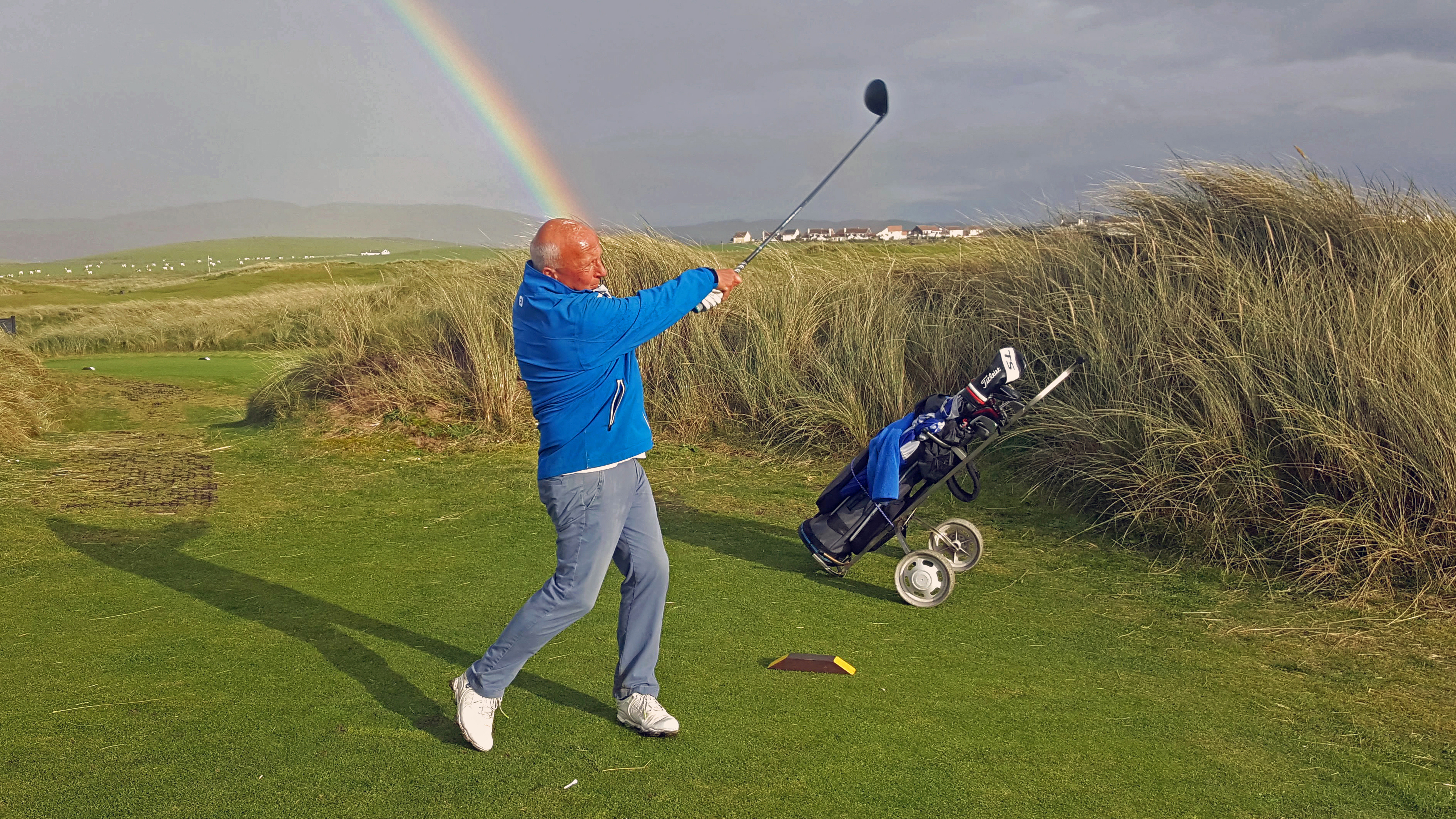 Rob at Machrihinish Dunes