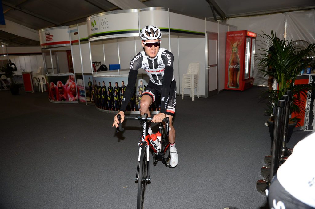 Wilco Kelderman in the Team Sunweb kit