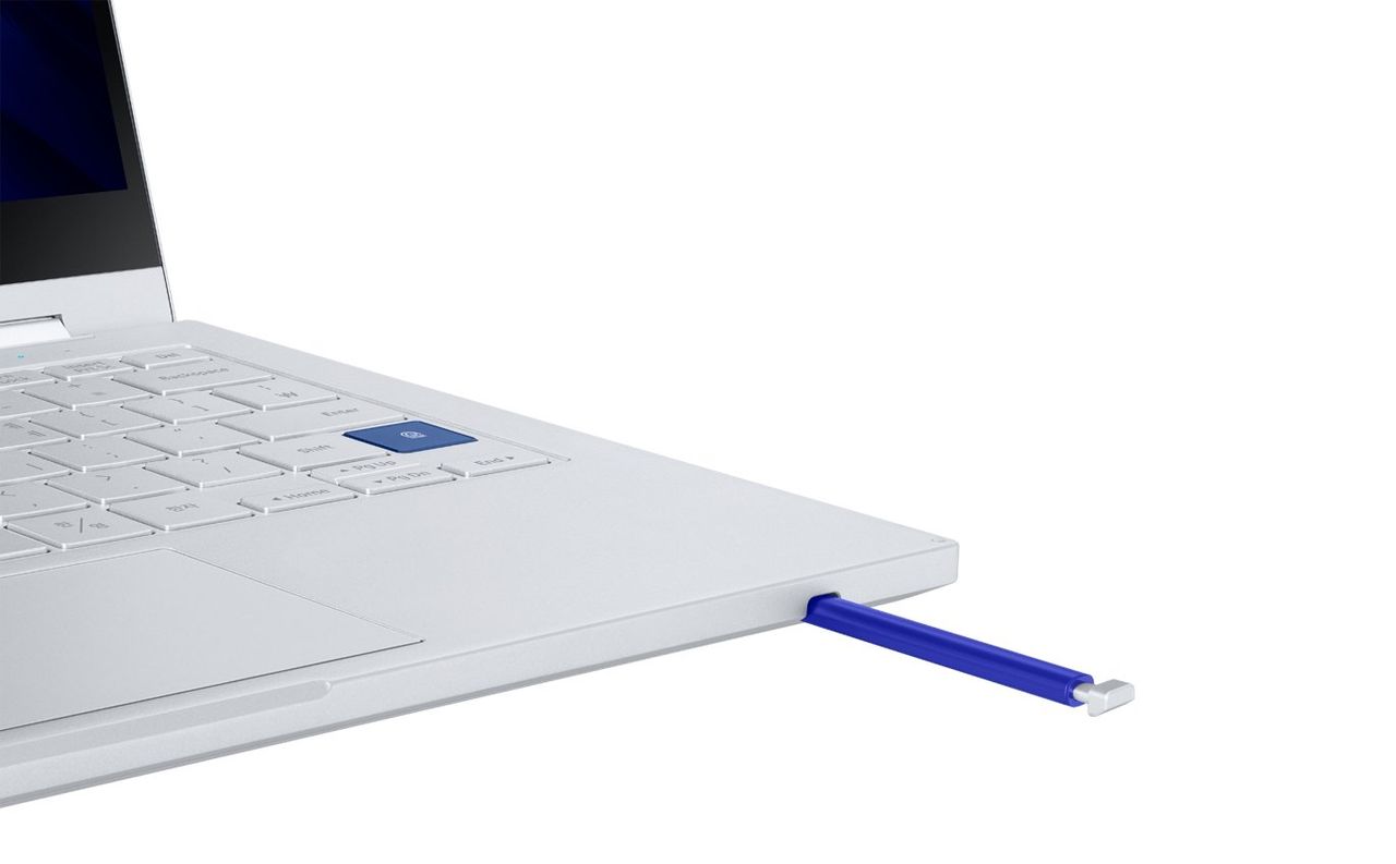 Galaxy Book Flex 5g S Pen Close Up