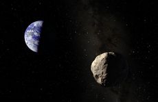 Asteroid Apophis Illustration