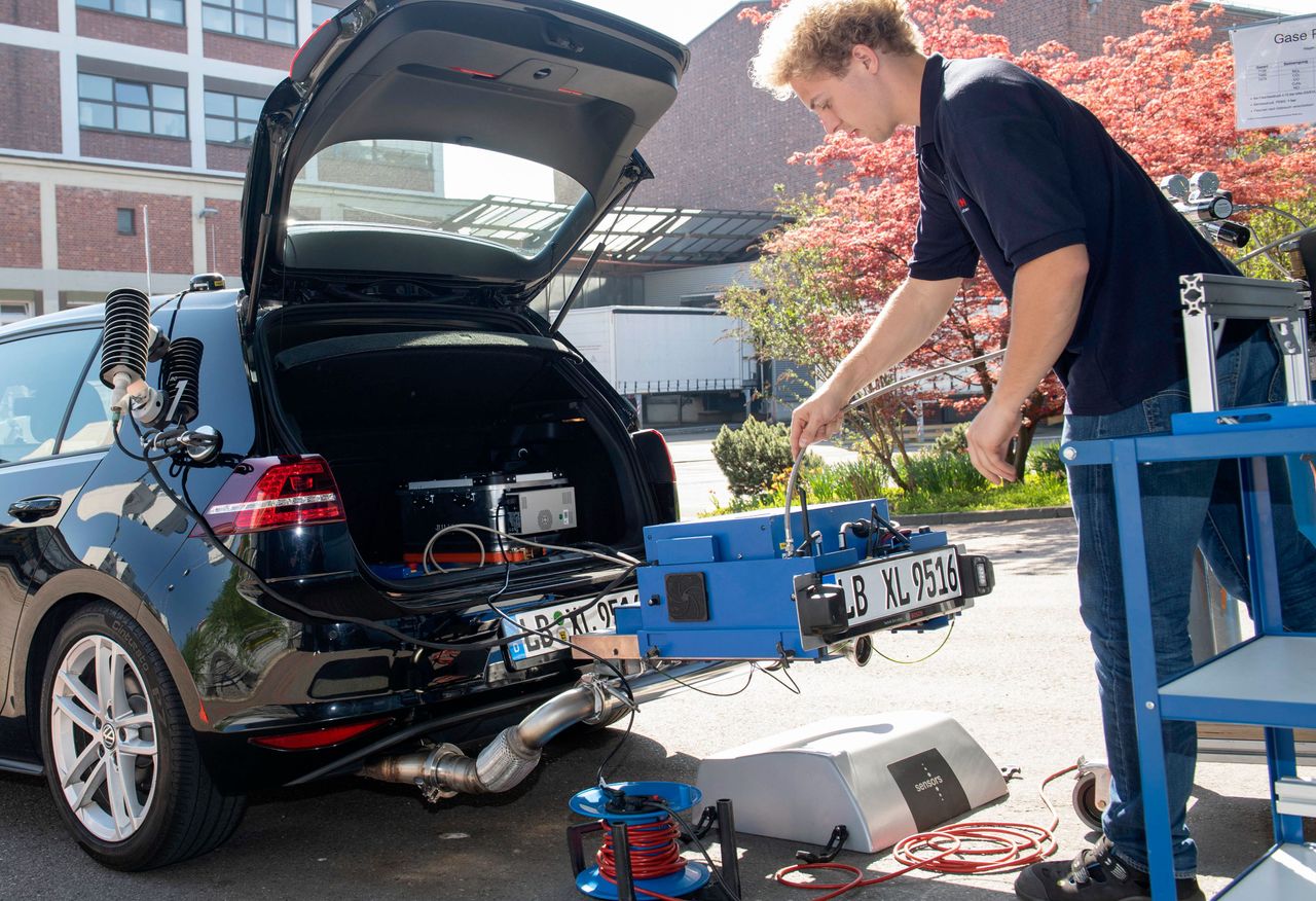 Emissions test