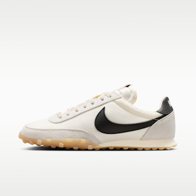 Nike Waffle Racer Men's Shoes - Sail/coconut Milk/gum Light Brown/black - Size 6