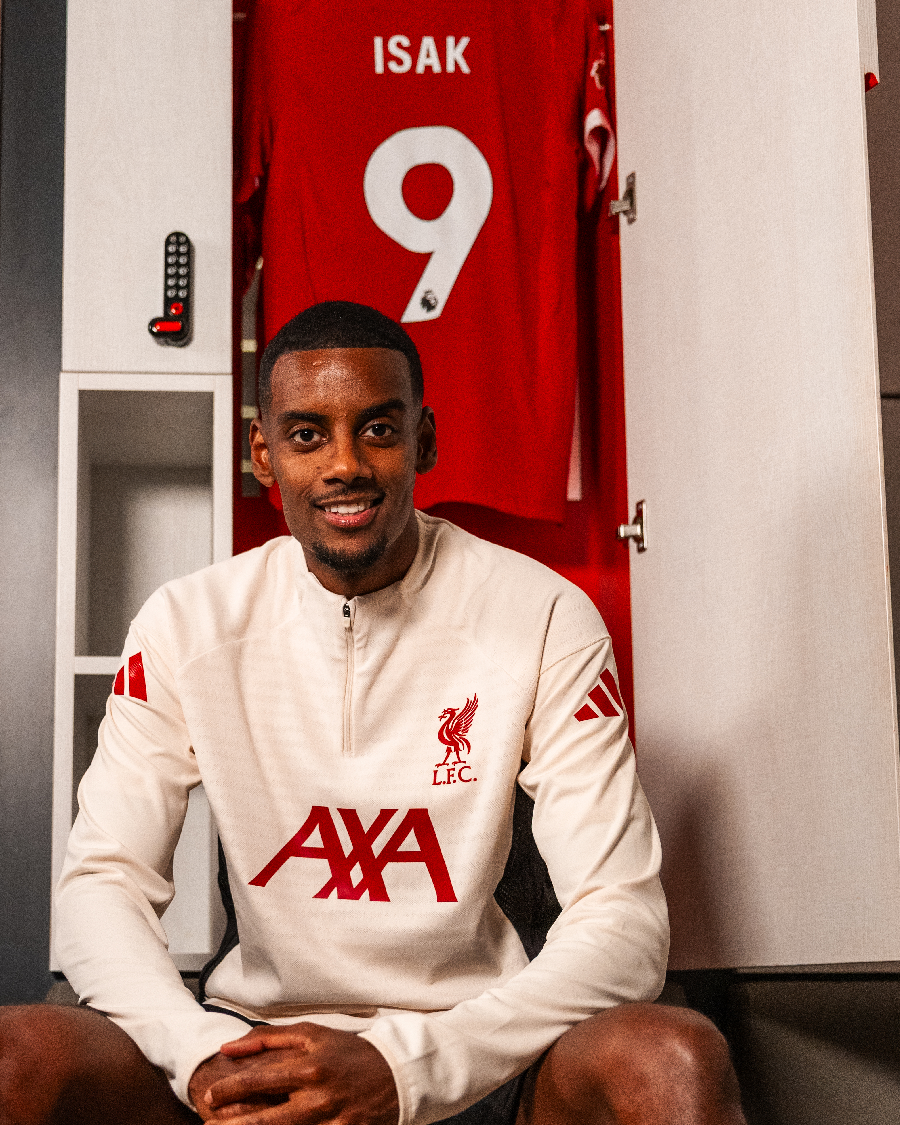 Alexander Isak signs for Liverpool in a British record transfer from Newcastle