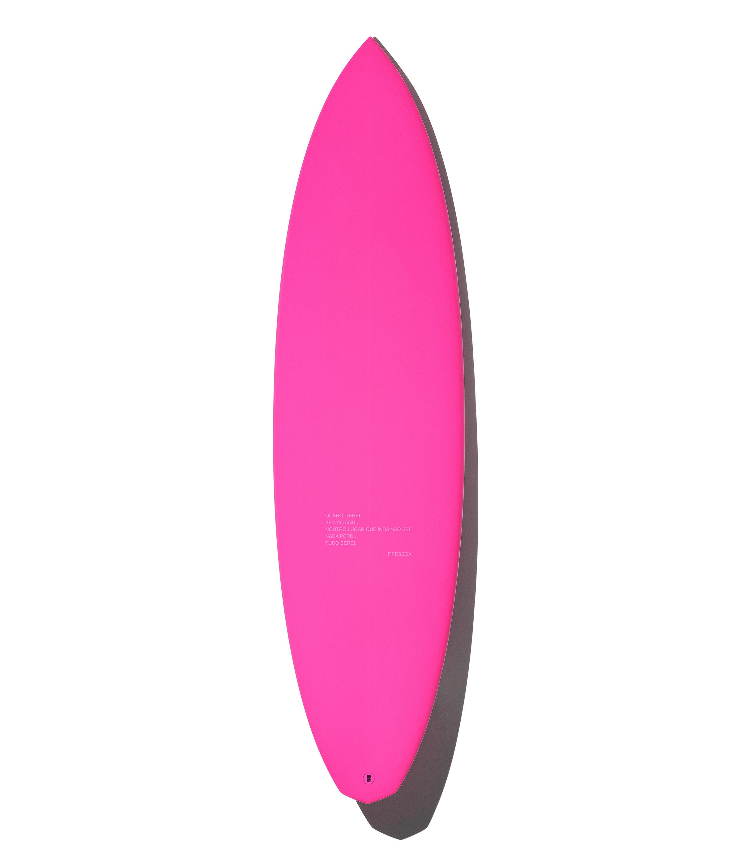 Pierpaolo Piccioli Poetically Pink Surfboard