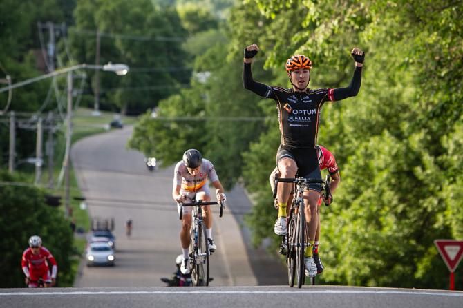 Ryan Anderson (Optum) takes the win in Cannon Falls