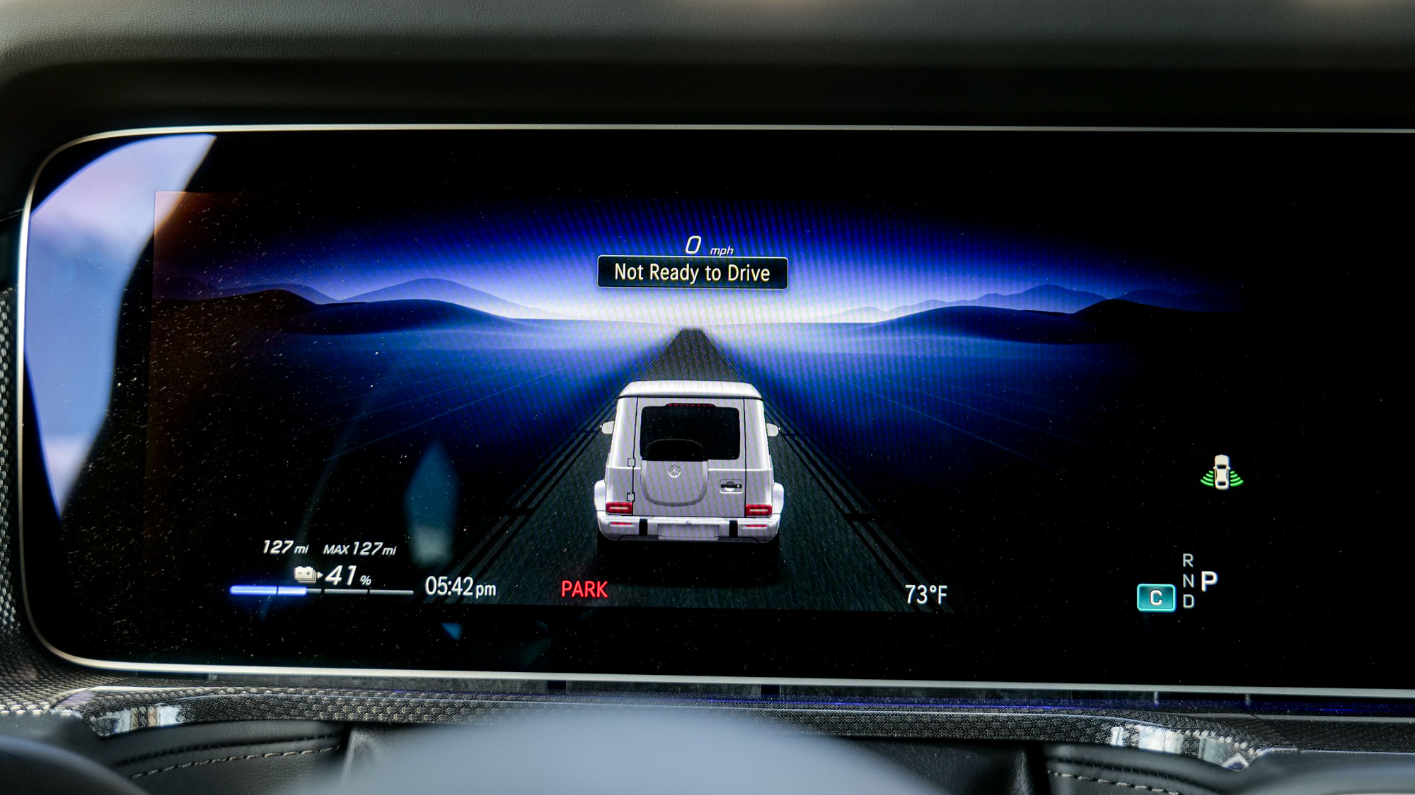 2025 Mercedes-Benz G 580 test drive.