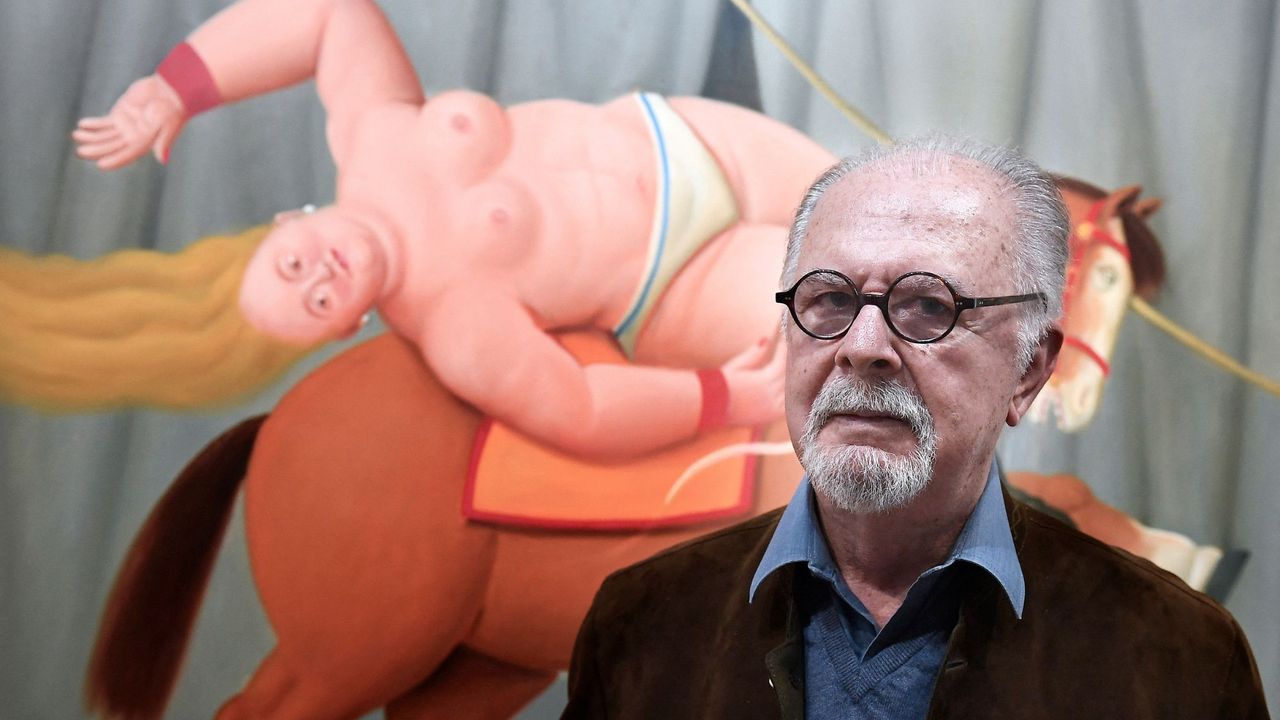 Colombian artist Fernando Botero 