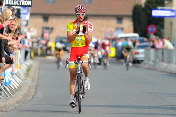 Fabio Polazzi (Wallonie Bruxelles - Credit Agricole) finished alone in third place.