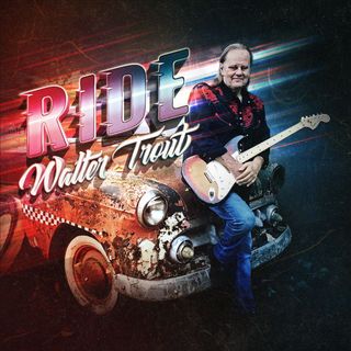The cover of Walter Trout's forthcoming album, Ride
