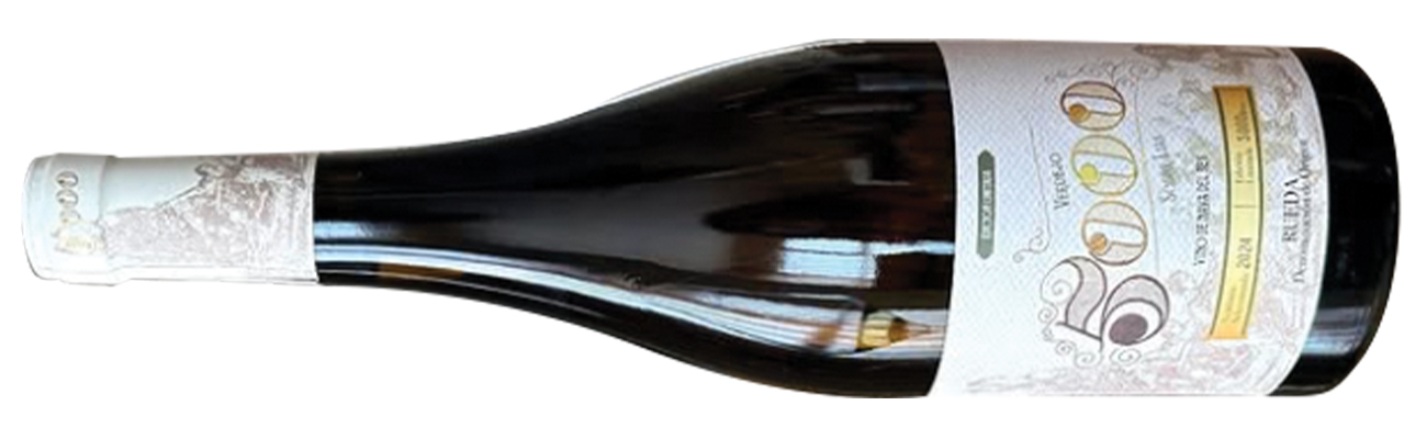 Bottle of white wine