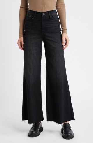 Le Palazzo Ankle Wide Leg Jeans