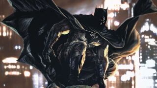 DC Comics artwork of Batman from Batman: The World