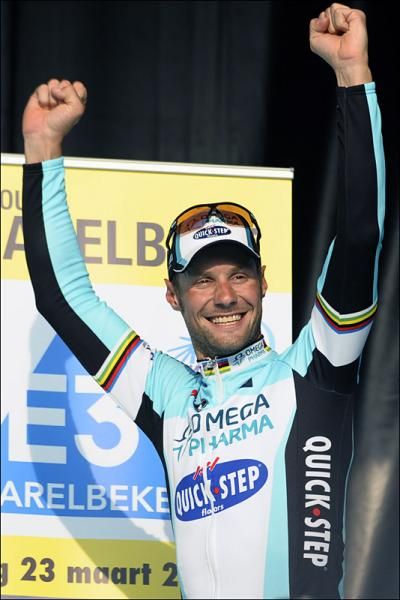 E3 Prijs Vlaanderen-Harelbeke champion Tom Boonen.