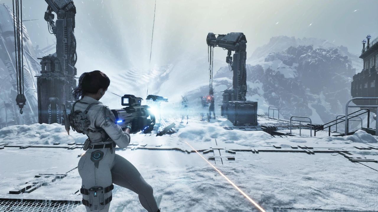 Screenshot of The First Descendant: Season 1 "Invasion."