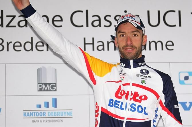 2013 Handzame Classic champion Kenny Dehaes (Lotto Belisol)