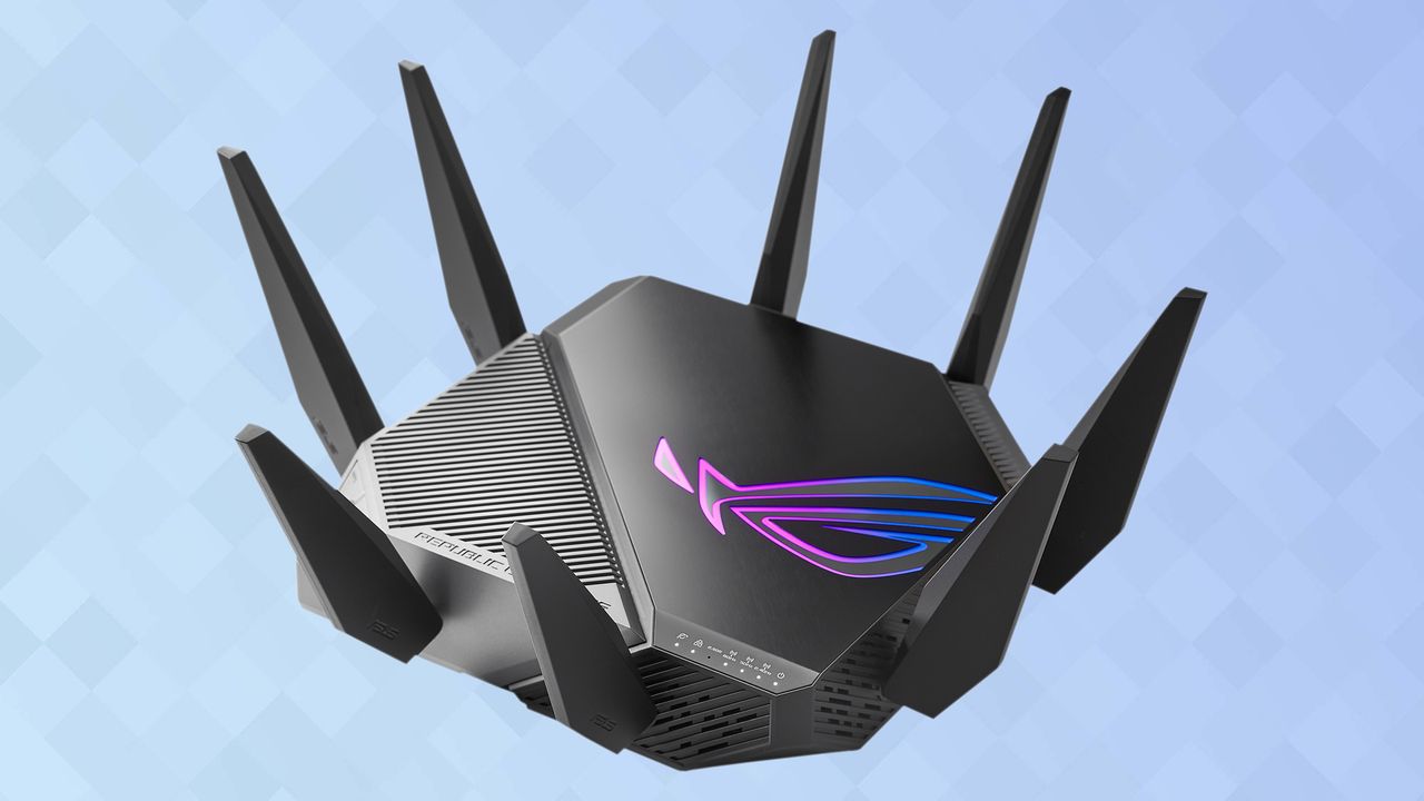 Front view of Asus GT-AXE11000