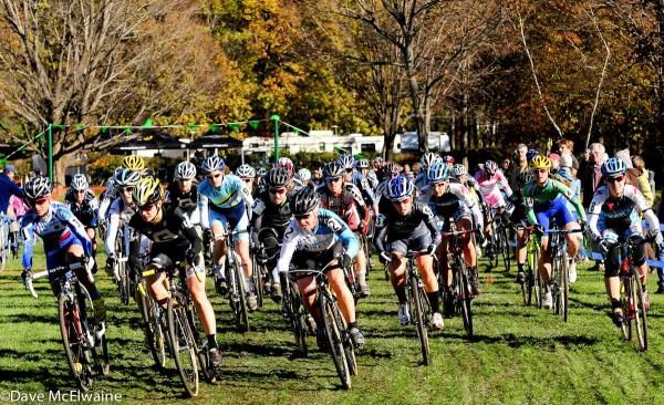 Elite Women&rsquo;s start was on grass today.