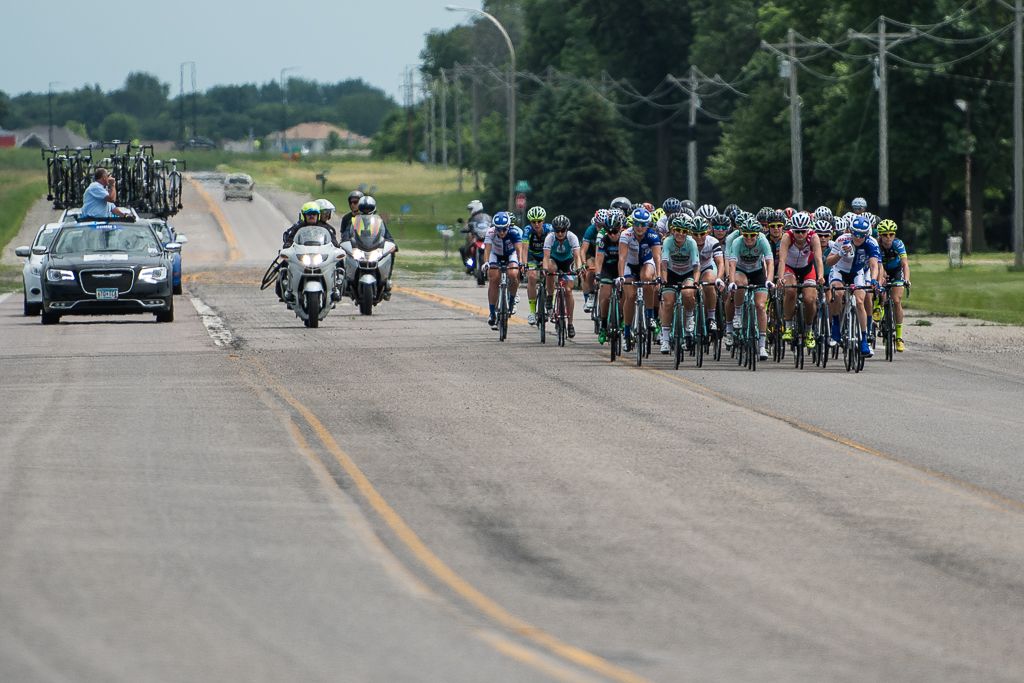 The Women's field gets under way in North Mankato.