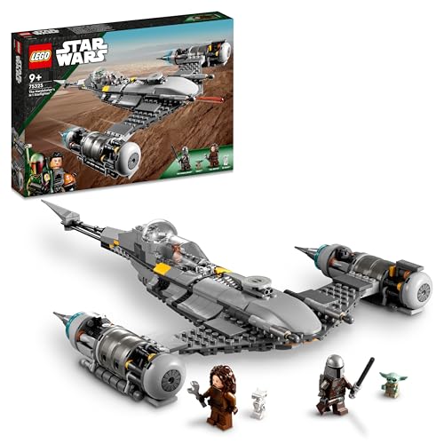 Lego Star Wars the Mandalorian's N-1 Starfighter Building Toy, the Book of Boba Fett, Gift Idea for Kids, Boys &amp;amp; Girls Age 9 Plus With Baby Yoda and Droid Figures 75325