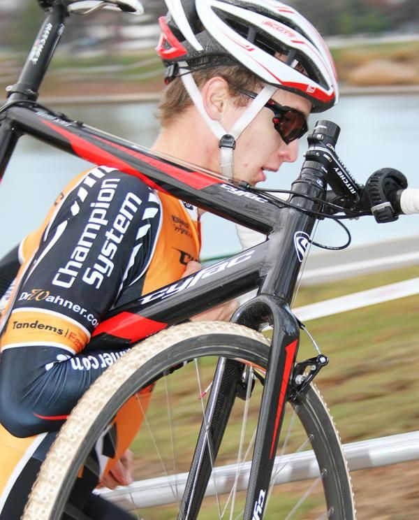 Valentin Scherz (Cyfac-Champion Systems Racing Team p/b Revolution) contemplates his last weekend racing in the US.