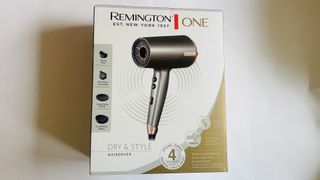 Box for the Remington One Dry & Style Hair Dryer