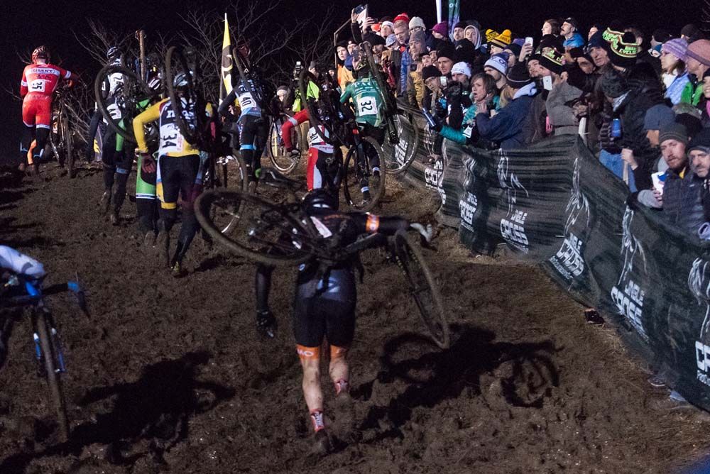 The mud and the fans were deep on Friday night
