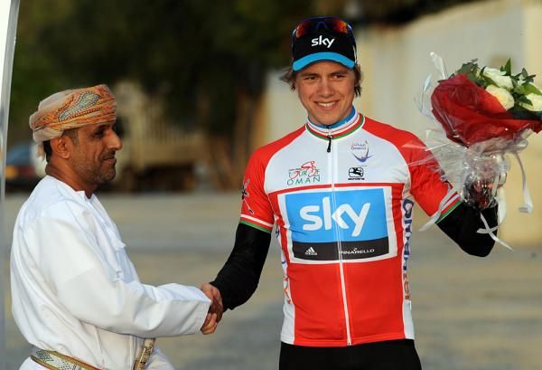 Edvald Boasson Hagen (Team Sky) took the overall lead.