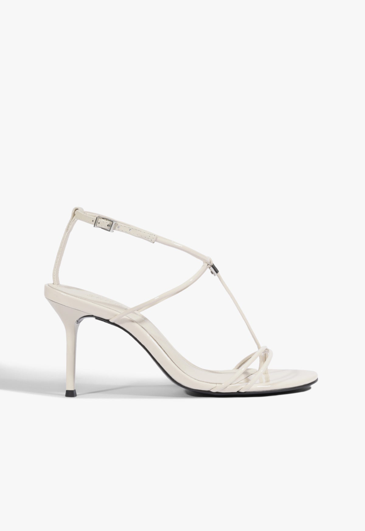 Jules Sandal - 5 / Sugar White / Patent