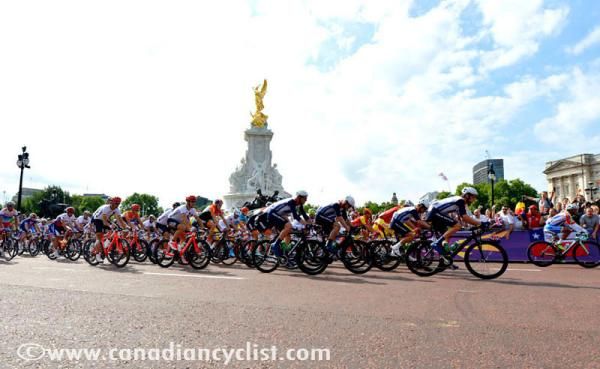 The British team took control of the race from the opening kilometres until the end
