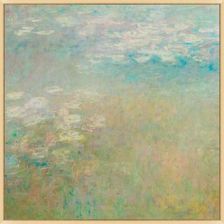 Monet's meadow painting