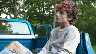 Timothée Chalamet as Lee in "Bones and All"