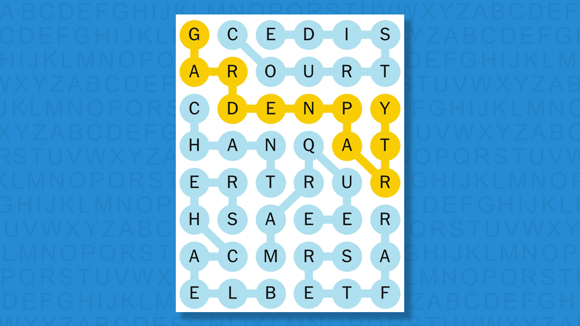 NYT Strands answers for game 839 on a blue background