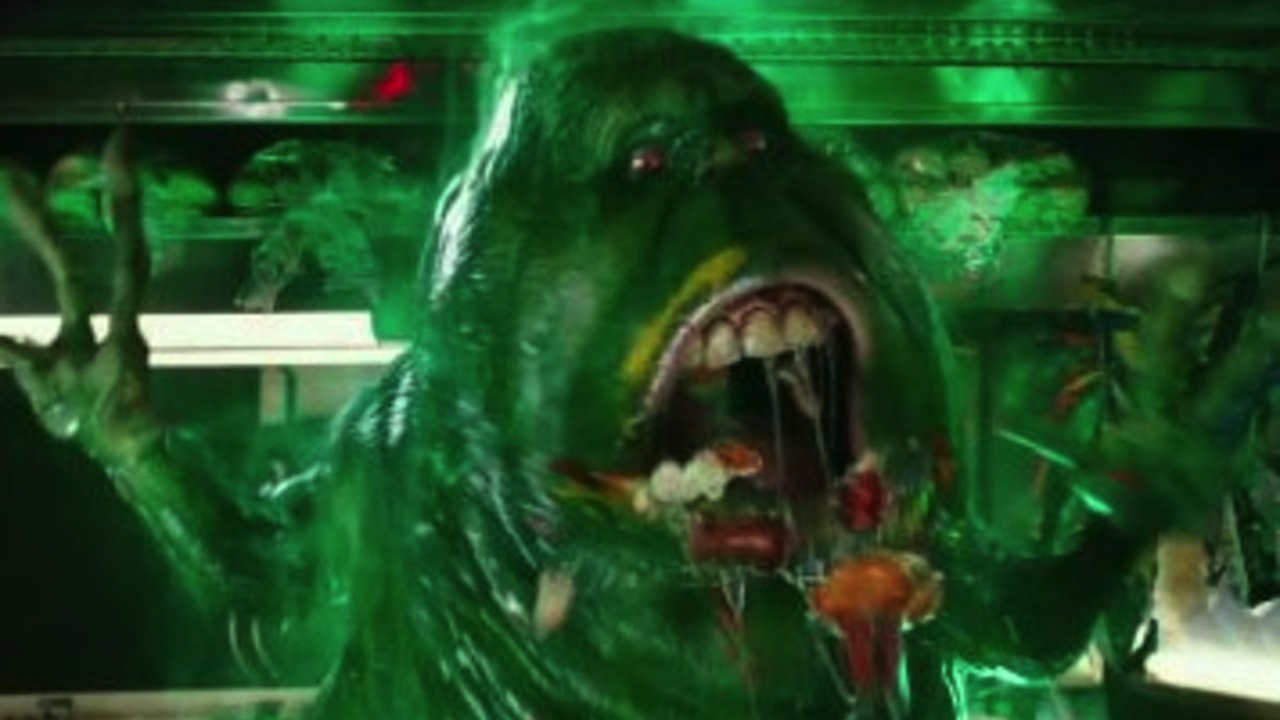 New Ghostbusters footage introduces a female Slimer... Slimerella? Bride of  Slimer? | GamesRadar+