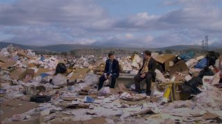 The Office Michael and Dwight at the dump