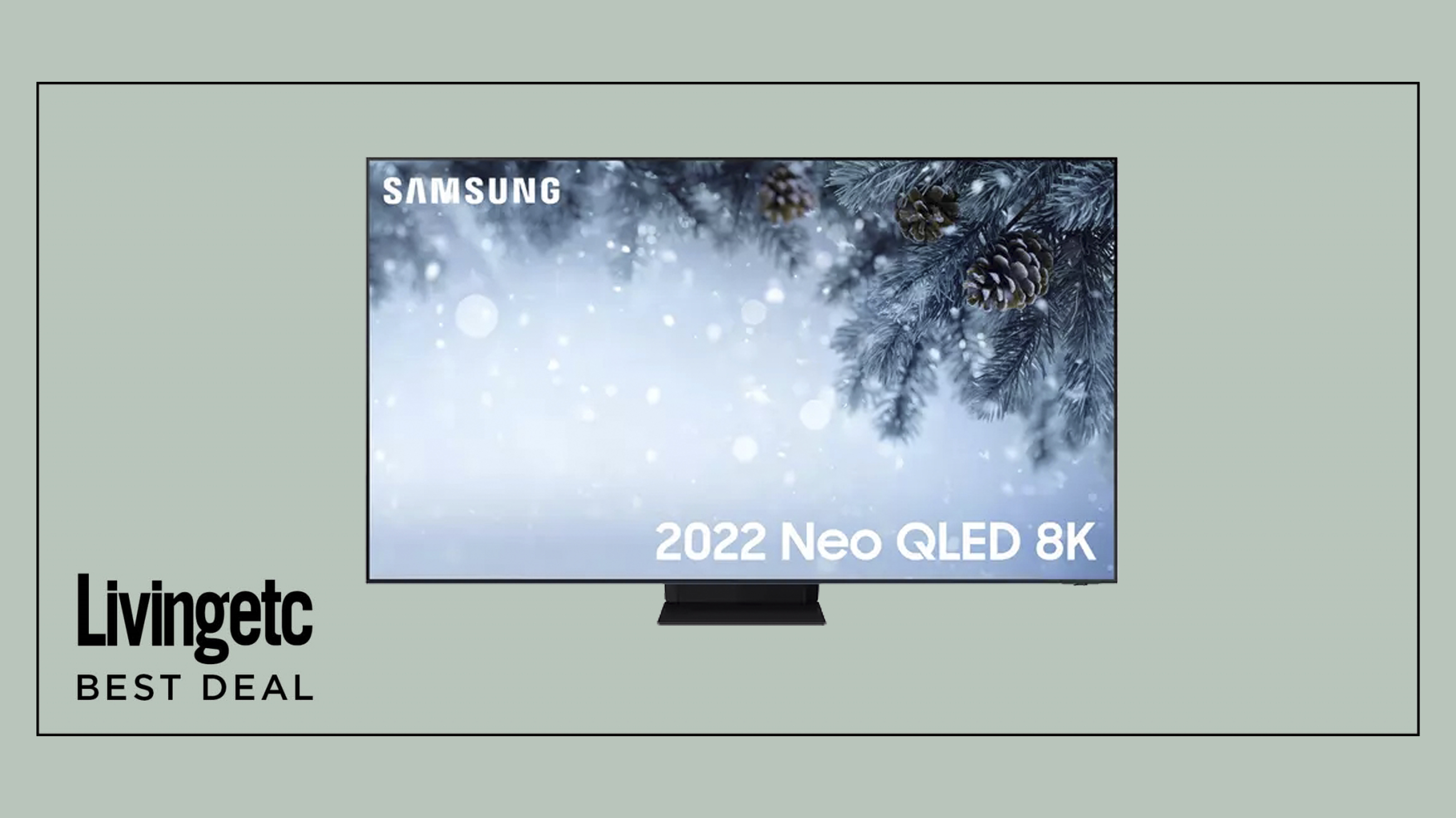 Samsung 85 QN800B 8K QLED Mini LED TV deal
