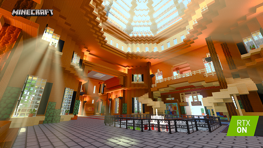 Minecraft' is RTX On! Real-Time Ray Tracing Comes to World's Best