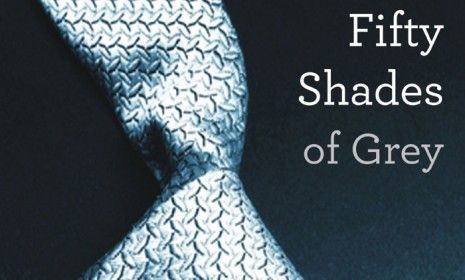 Barnes &amp;amp; Noble credits E.L. James&amp;#039; popular book series Fifty Shades of Grey for strong growth in its quarterly sales numbers.