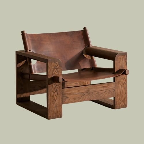 Soho Home, Gabriel Armchair, Leather
