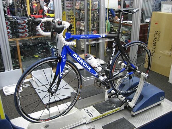 The setback and saddle height was always an issue in Merckx career following an accident in a Six Day event, and he spent a lot of time checking this area