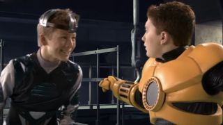 Glen Powell and Daryl Sabara in Spy Kids 3: Game Over