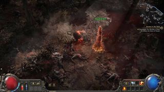 Path of Exile 2 Rust obelisk in the red vale
