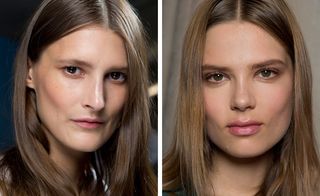 Pat McGrath's healthy glow was topped by Eugene Souleiman's soft, casual waves