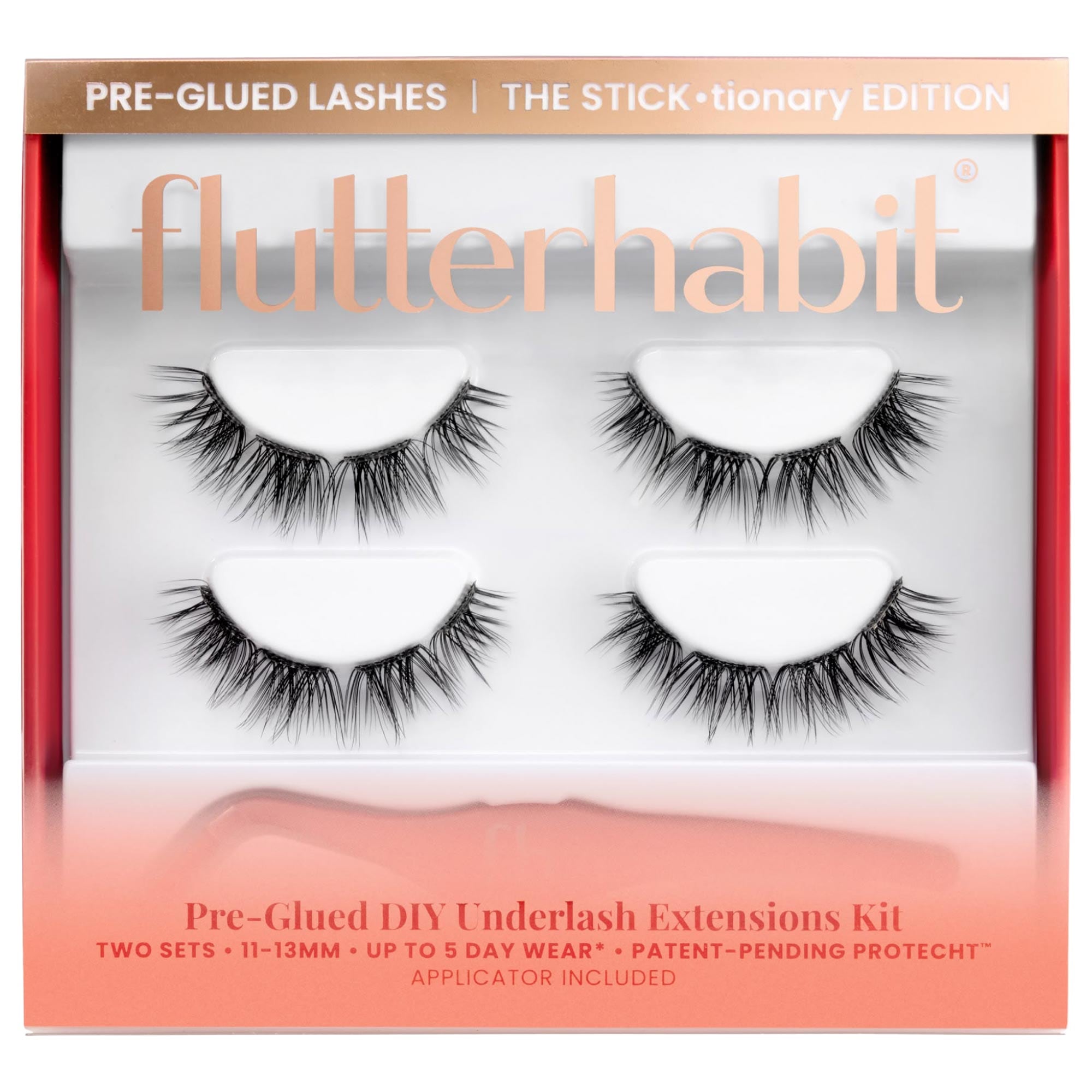 Pre-Glued Lash Extension Kit &amp;ndash; Up to 5 Days - the Sweetheart