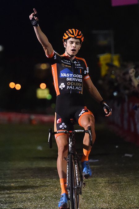 Wout Van Aert won by a 23-second margin