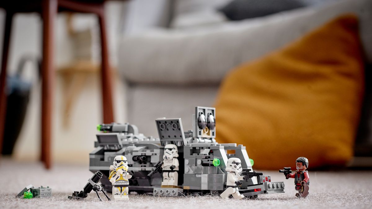 Lego's Imperial Armored Marauder from "Star Wars: The Mandalorian" is $39.99 USD and has 478 pieces. It comes with minifigures of Greef Karga, two Stormtroopers and an Artillery Stormtrooper.