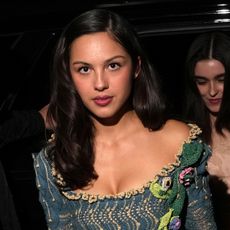 NEW YORK, NEW YORK - MAY 04: Olivia Rodrigo attends the Saint Laurent Met Gala after party at People's Bar on May 04, 2026 in New York City. 